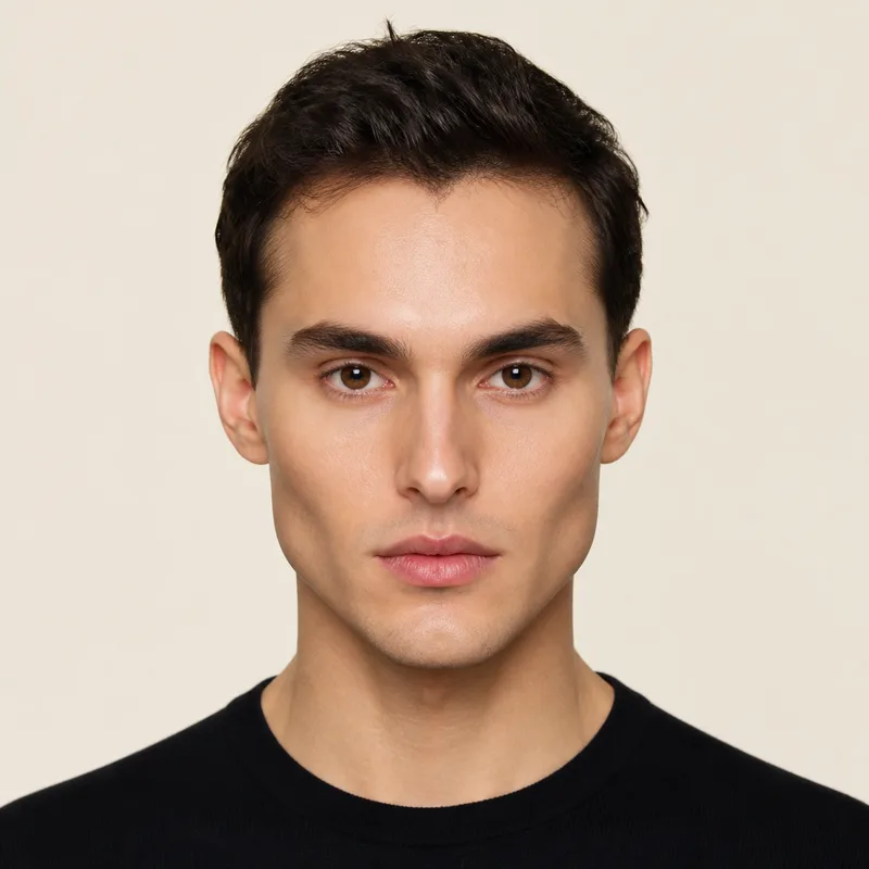 Diamond face · example portrait