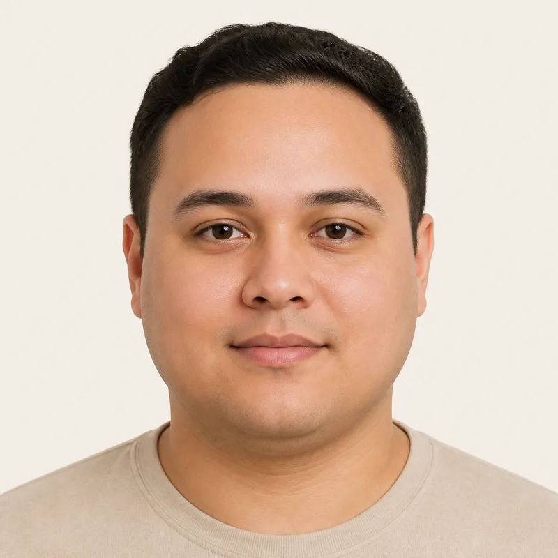 Round face · example portrait